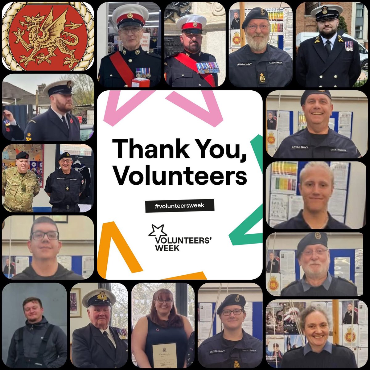 A big thank you to all our staff and committee. Without your hard work the cadets wouldn't be able to achieve what they have. BZ 🎉🎉

#VolunteersWeek <a href="/HMSDragon/">HMS Dragon</a> <a href="/SeaCadetsUK/">Sea Cadets</a>