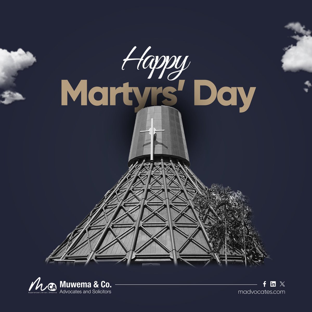 MuwemaLaw's tweet image. Celebrating the courage and faith of our Uganda Martyrs today! 🇺🇬
Grateful for their legacy that inspires us all. #HappyMartyrsDay