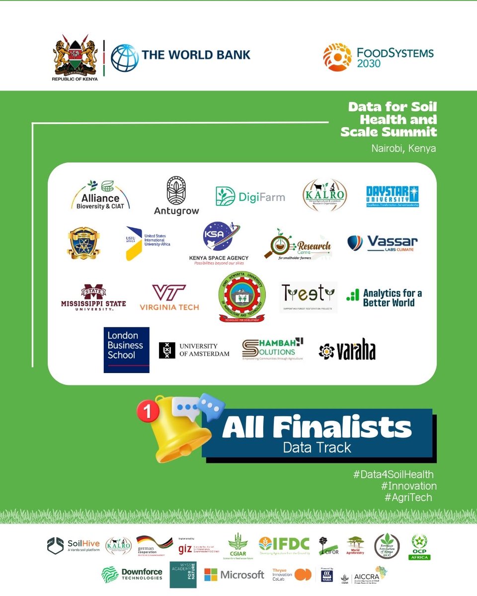 The 2025 Challenges are not just a competition—they’re a movement to equip farmers and ecosystems with tools for regeneration and resilience.#Data4SoilHealth