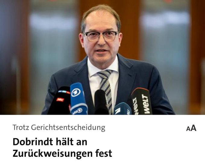 Die Union scheint voll auf Trump-Kurs: Recht wird bewusst gebrochen, erste Gerichtsentscheidungen einfach ignoriert. Für unseren demokratischen Rechtsstaat ist das eine besorgniserregende Entwicklung.