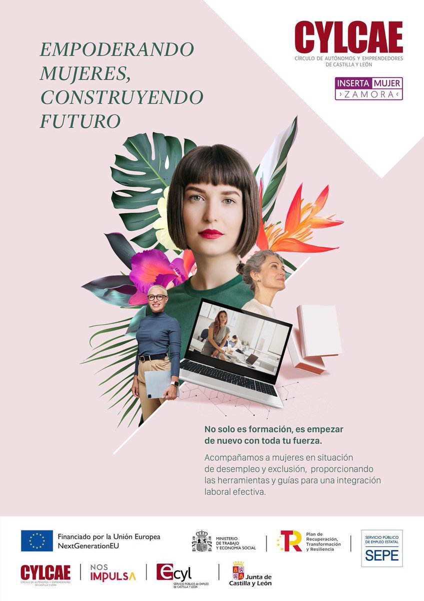 CyLCAE (@cylcae_org) on Twitter photo Empoderando mujeres, construyendo futuro
No solo es formación, es empezar de nuevo con toda tu fuerza
Contacta con nosotras
Cylcae@cylcae.org
980535305
cylcae.org/#contacto Empoderando mujeres, construyendo futuro
No solo es formación, es empezar de nuevo con toda tu fuerza
Contacta con nosotras
Cylcae@cylcae.org
980535305
cylcae.org/#contacto