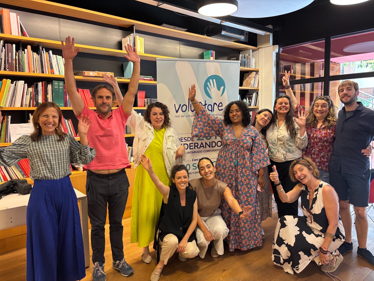 Ayer participamos en la masterclass de la red Voluntare sobre el diseño de estrategias de Voluntariado Corporativo! 💡 Una jornada práctica, llena de aprendizajes e inspiración, para seguir construyendo un voluntariado con sentido desde las empresas 🤝