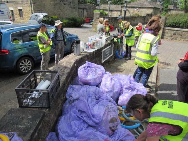 Thanks  for an excellent litter picking session yesterday. Good to welcome the girls from the Al-Kauthar Academy.

Great turnout and a good haul. We collected about 35 bags collected in total.