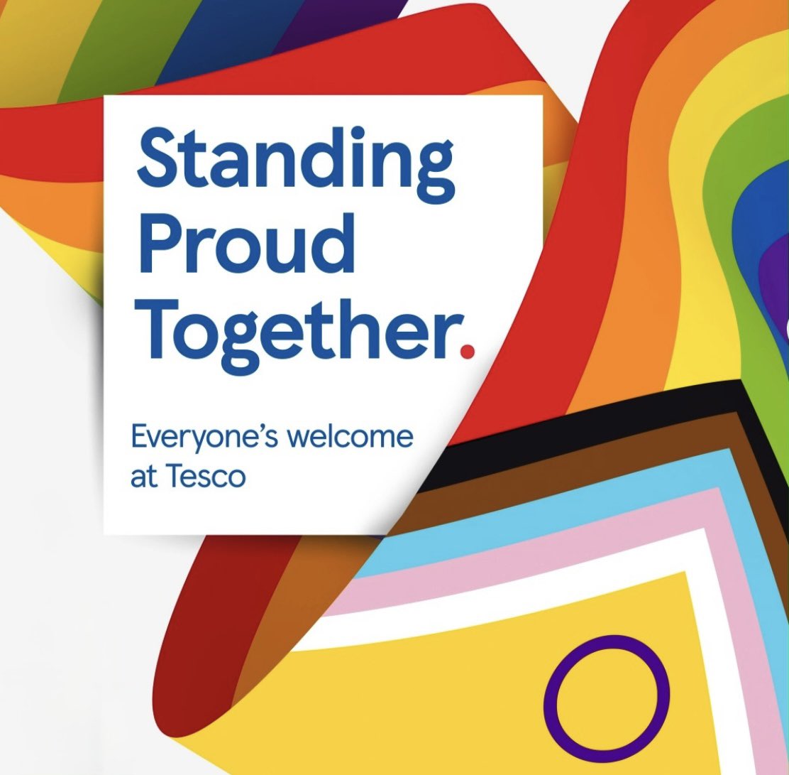 EvercreechBarry's tweet photo. @Tesco is there a reason why #PrideMonth  seems invisible from your store  on #sheptonmallet this year when last year the store was fully decked out? https://t.co/Yu5LtNBT8V