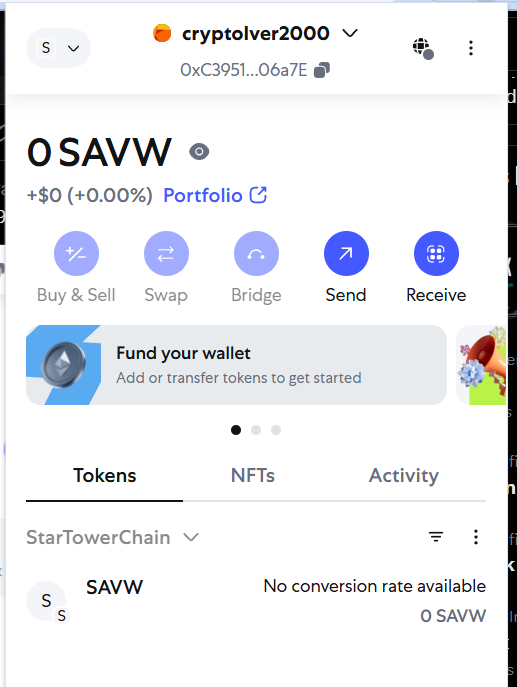 cryptolver2000's tweet photo. 0xC395154d151Ef11CC8a2e8be671f231a94406a7E https://t.co/1t3iTXWDa5