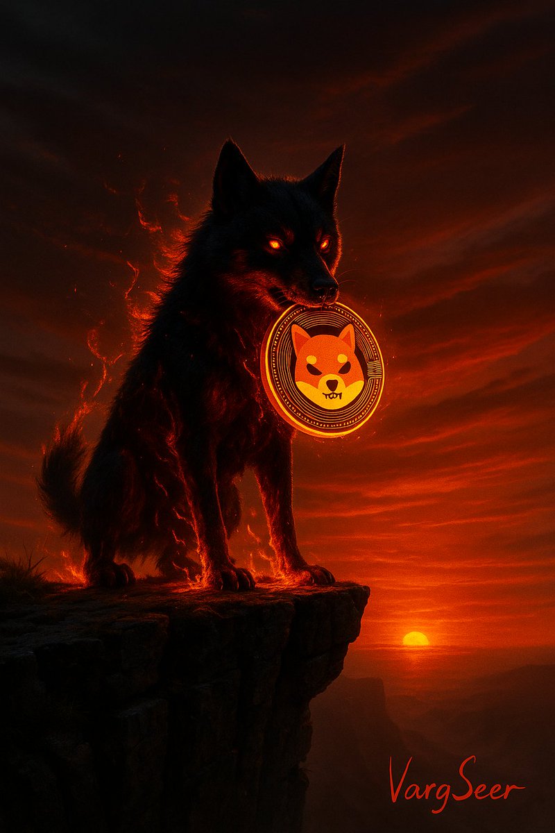 Good morning, my cursed traders… A SHIB demon rises with the dawn, burning with greed.  Will you trade his flames today? #Crypto #SHIB #Horror