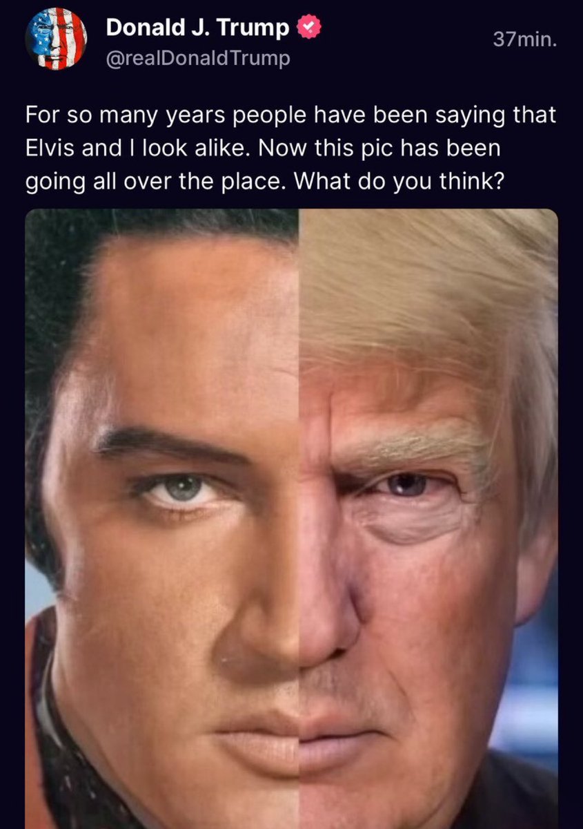 Elvis non è morto
Si è soltanto rincoglionito