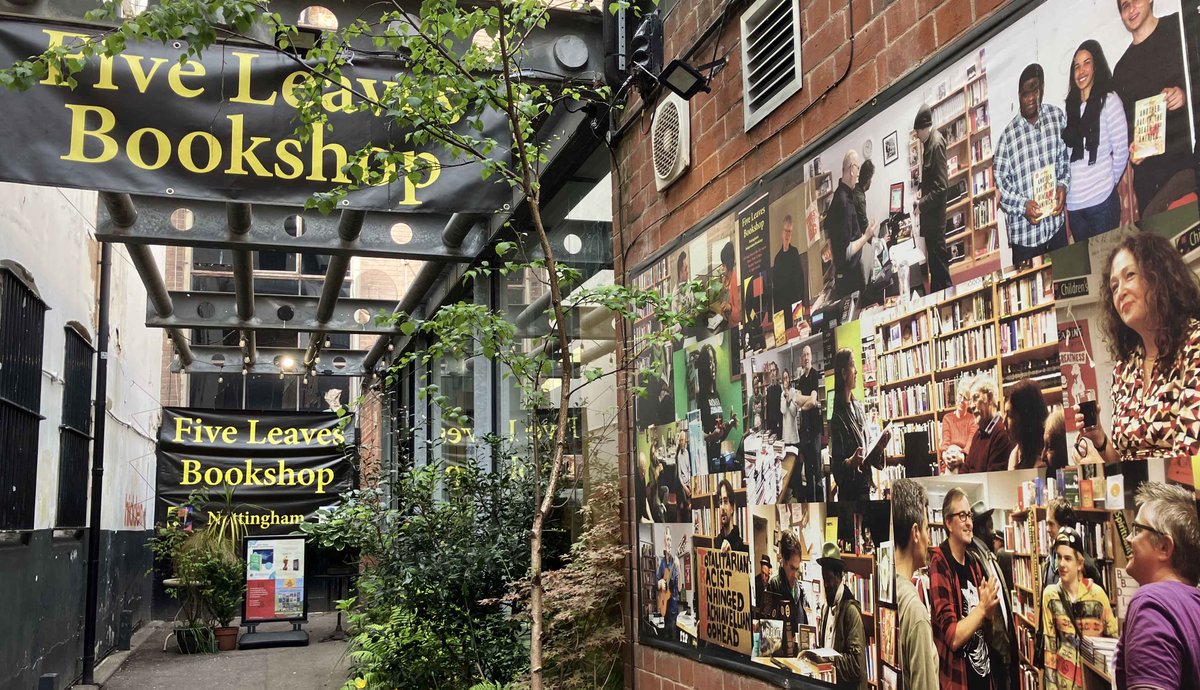 Clive Simpson (@simpson_clive) on Twitter photo Always good to stumble upon a new indie #bookshop – and this one’s a gem.
Found <a href="/FiveLeavesBooks/">Five Leaves Bookshop</a> tucked away in a quiet alley in the heart of #Nottingham.
Fantastic selection of books and some really interesting #author events coming up too. Always good to stumble upon a new indie #bookshop – and this one’s a gem.
Found <a href="/FiveLeavesBooks/">Five Leaves Bookshop</a> tucked away in a quiet alley in the heart of #Nottingham.
Fantastic selection of books and some really interesting #author events coming up too.