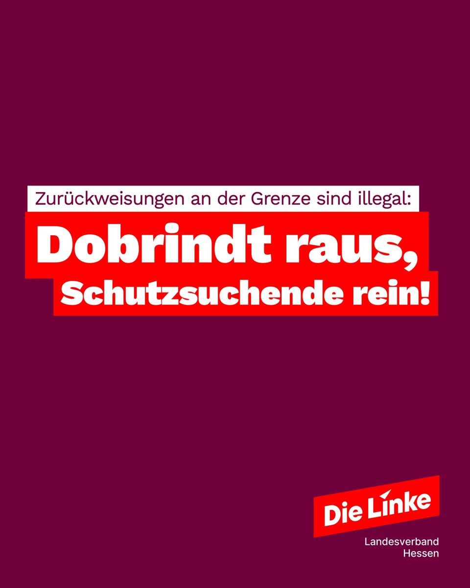 Wer offenen Rechtsbruch begeht, den Rechtsstaat und Grundrechte angreift und Gerichtsurteile ignoriert, ist als Innenminister nicht tragbar. #DobrindtRuecktritt

Wir stehen ohne wenn und aber zum individuellen Grundrechte auf Asyl #KeinMenschIstIllegal