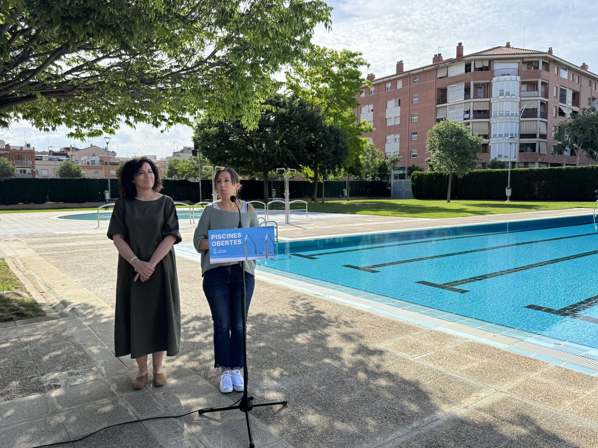 #ARA ➡️ Presentació de la nova temporada de piscines 2025 🥽💦

🏊🏾‍♀️Obertura de piscines: a partir del 6 de juny

🎟️Els carnets i abonaments es poden tramitar en línia i a les piscines

#SabadellPiscines #Estiu2025