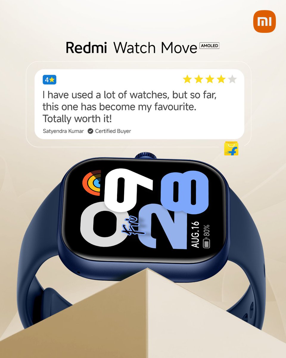 Satyendra's favourite will be your favorite too!

#RedmiWatchMove is worth #YourNextBigMove. 

Buy now: bit.ly/_RedmiWatchMov…