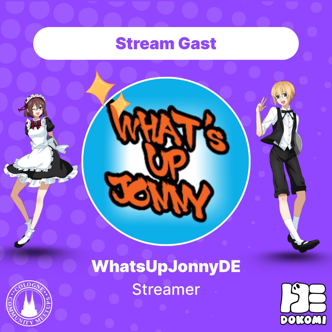 🎤 Manga-Talk mit WhatsUpJonny

Manga-Fans aufgepasst!
<a href="/WhatsUpJonnyDE/">What‘s Up Jonny | Manga Shop</a> ist Freitag bei uns im Interview-Segment zu Gast – wir reden über Verlage, Trends &amp; Community.

📅 Freitag, 17:07 Uhr
📺 twitch.tv/TwitchCologne

#DoKomi2025 #MangaTalk #WhatsUpJonny #TwitchCologne
