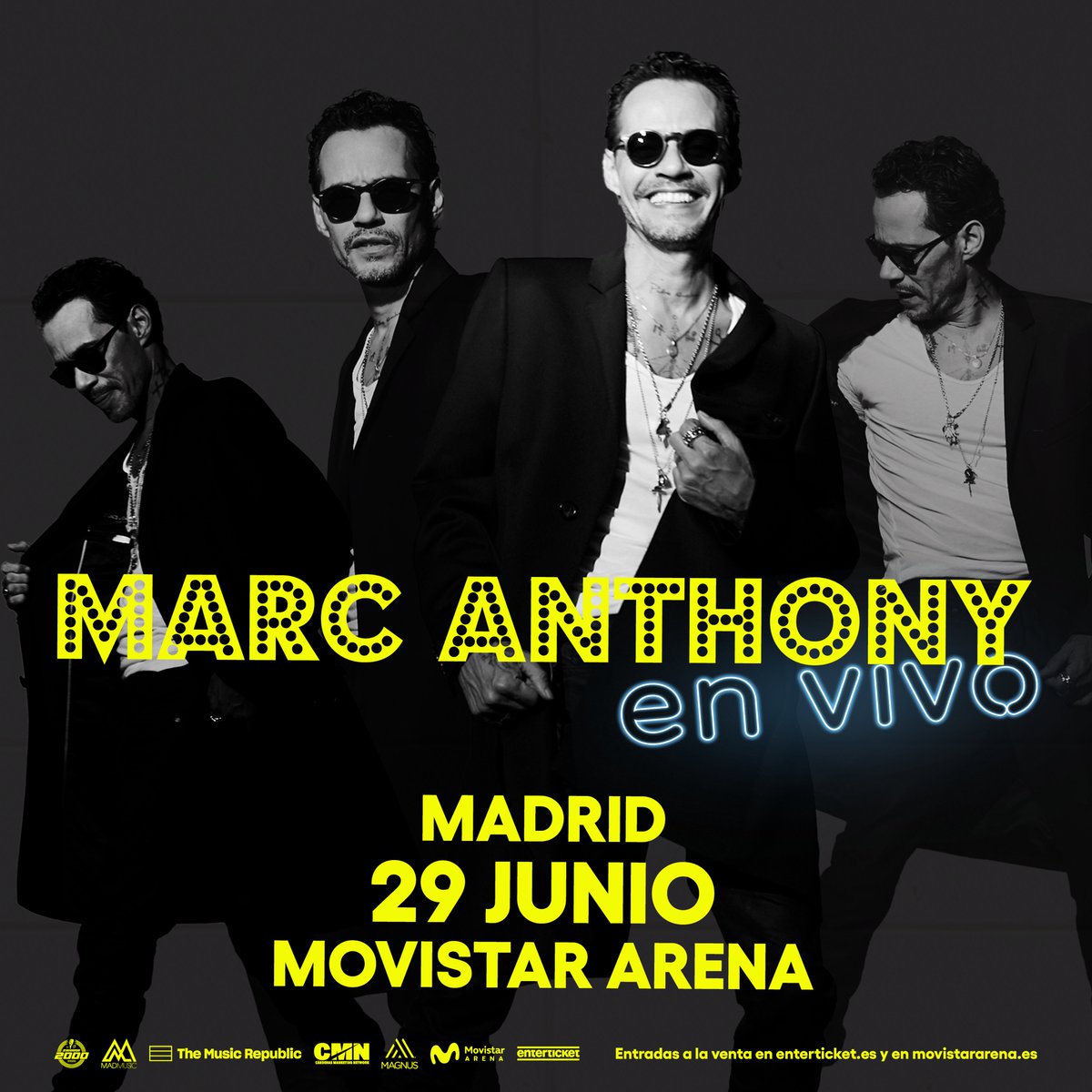 Movistar Arena España (@movistararenaes) on Twitter photo 🚨 ¡ÚLTIMAS ENTRADAS! 🚨
<a href="/MarcAnthony/">Marc Anthony</a> dará uno de los conciertos más especiales de este verano. ¡29 de junio de 2025!
🎟️ Consigue las últimas entradas aquí: movistararena.es/informacion?ev… 🚨 ¡ÚLTIMAS ENTRADAS! 🚨
<a href="/MarcAnthony/">Marc Anthony</a> dará uno de los conciertos más especiales de este verano. ¡29 de junio de 2025!
🎟️ Consigue las últimas entradas aquí: movistararena.es/informacion?ev…