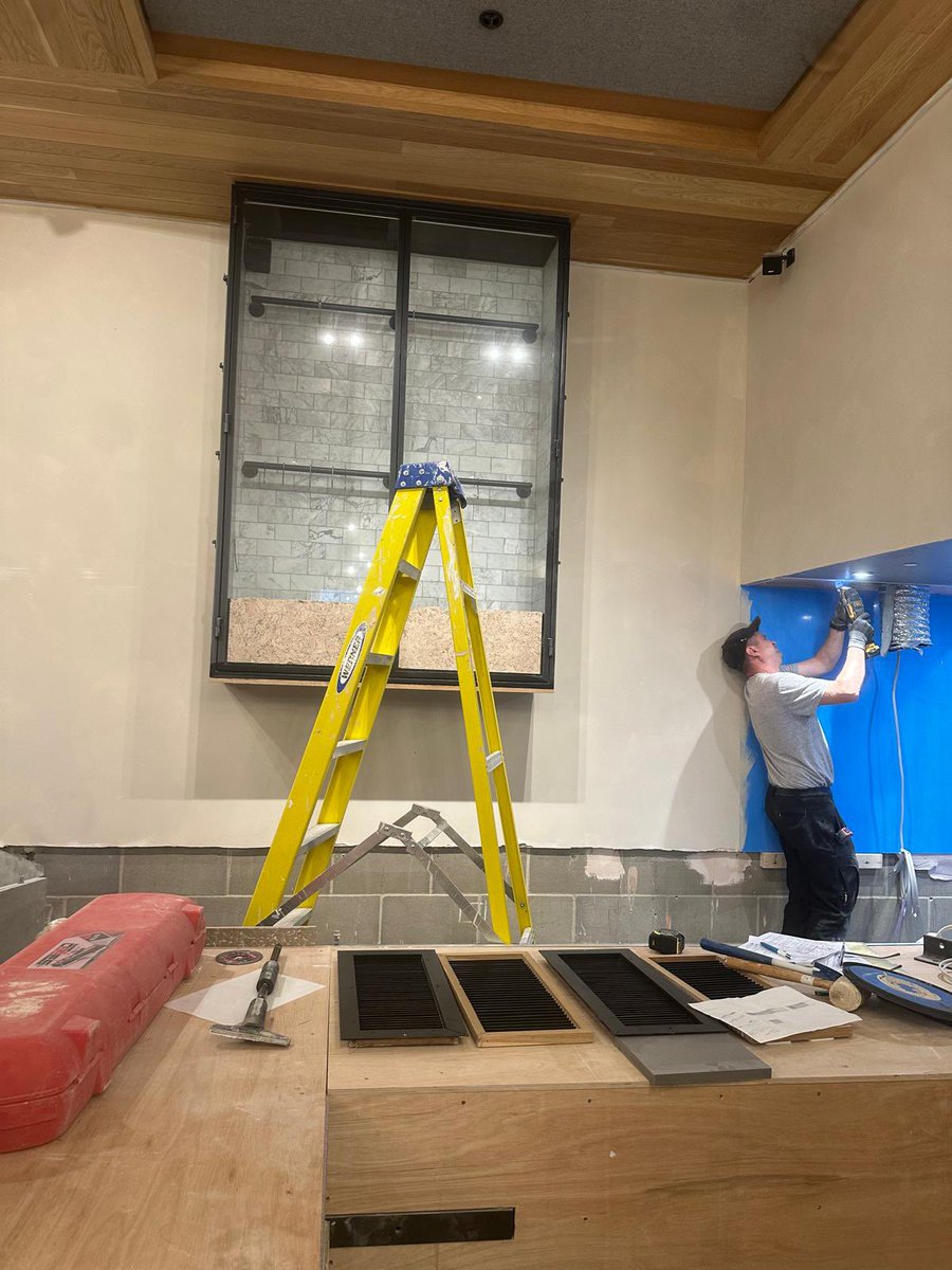 Last week we were back in Fitzrovia where work is finally underway onsite following a long planning process. Chiller Box was able to support our client in getting the approval over the line with our detailed knowledge and experience in kitchen ventilation systems.