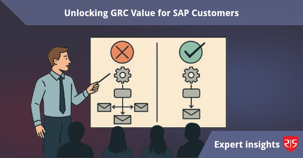 RiscompSAPGRC's tweet image. 🚀 Expert Insights #4: Enhance the Effectiveness and Acceptance of Control Monitoring. Avoid Beginner Mistakes and Discover How Hidden Features Can Make a Big Impact!

Full article➡️riscomp.ch/expert-insight…

#GRCExpertInsights #CCM #SAPGRC #RiskMonitoring #RiscompSAPGRC