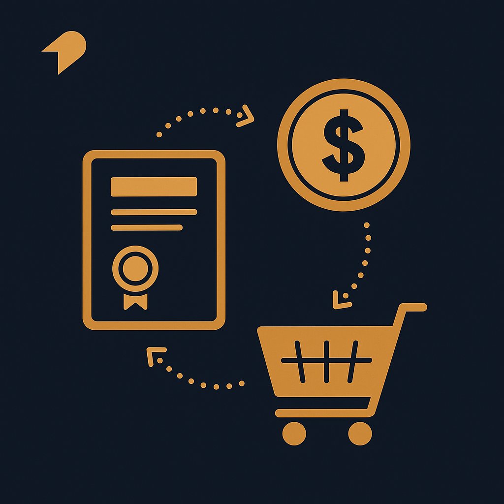 🔹 You buy a $500 course

🔹 Finish it

🔹 It's worthless to you after

What if you could resell it?

Earn from it?

Own it as an asset?

This is what we’re trying to make a part of the E-learning space.