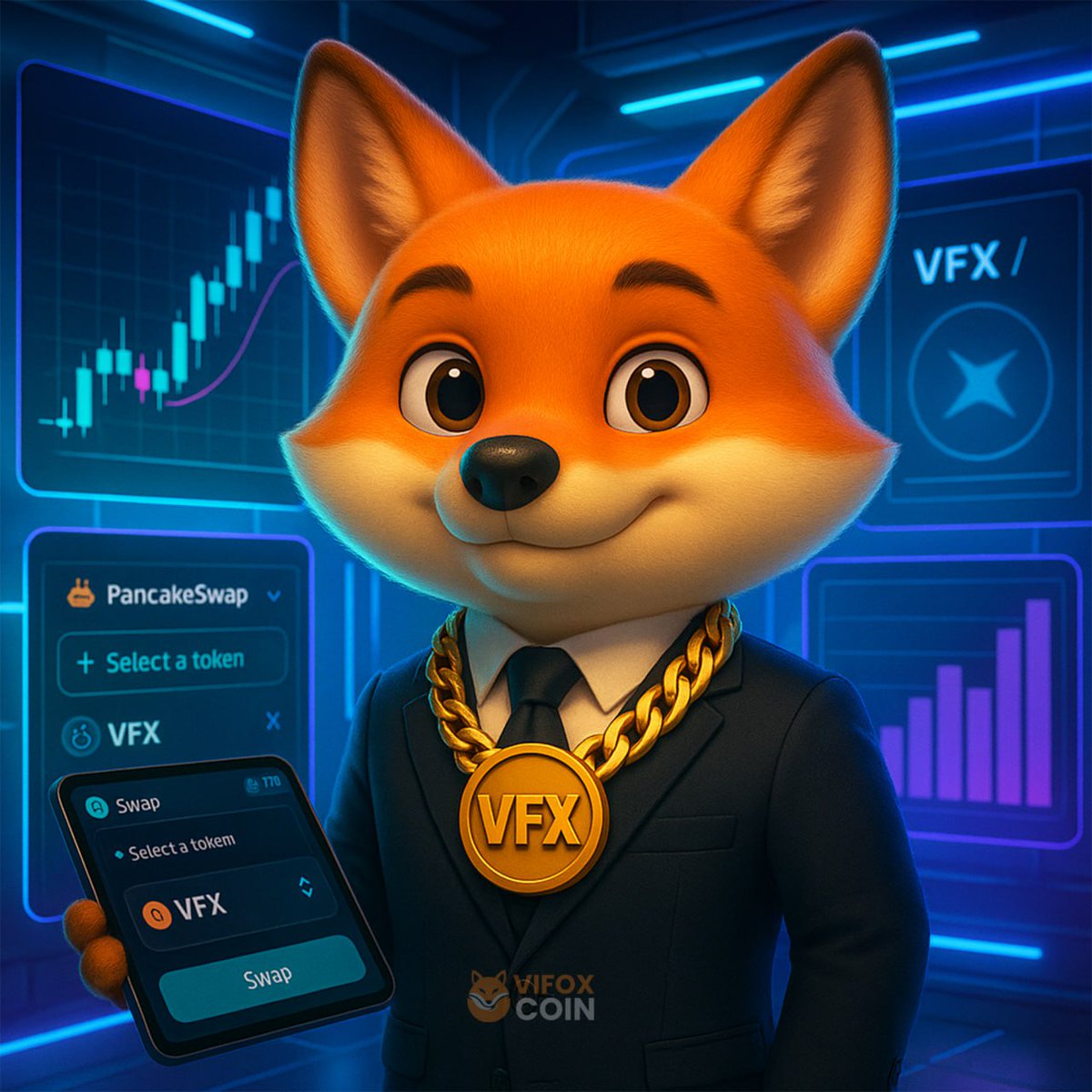 ViFoxCoin's tweet photo. 🦊 ViFox Coin — Learn, Earn &amp; Soon Trade on PancakeSwap!
🎓 Earn $VFX by learning
🔗 Powered by Binance Smart Chain
🚀  launch coming soon!

💬 Comment "VFX" if you’re ready to trade $VFX!
#ViFoxCoin #VFX #PancakeSwap #CryptoAirdrop #LearnToEarn #BSC https://t.co/GeQQmlDUj5
