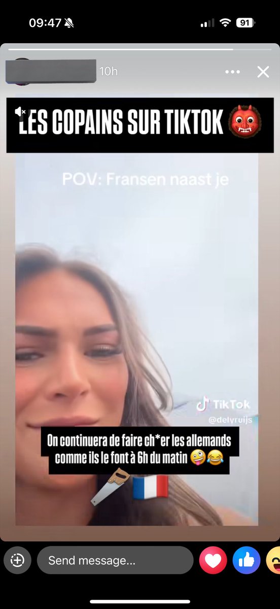 YohannSama's tweet photo. If I speak 💀💀
1. C’est des NL et des allemands
2. Ça fait chier aussi tout le monde autour
3. Ça donne encore une super image des français 
Et après ça vient s’étonner que les NL détestent les français https://t.co/JWJajJ8vgz