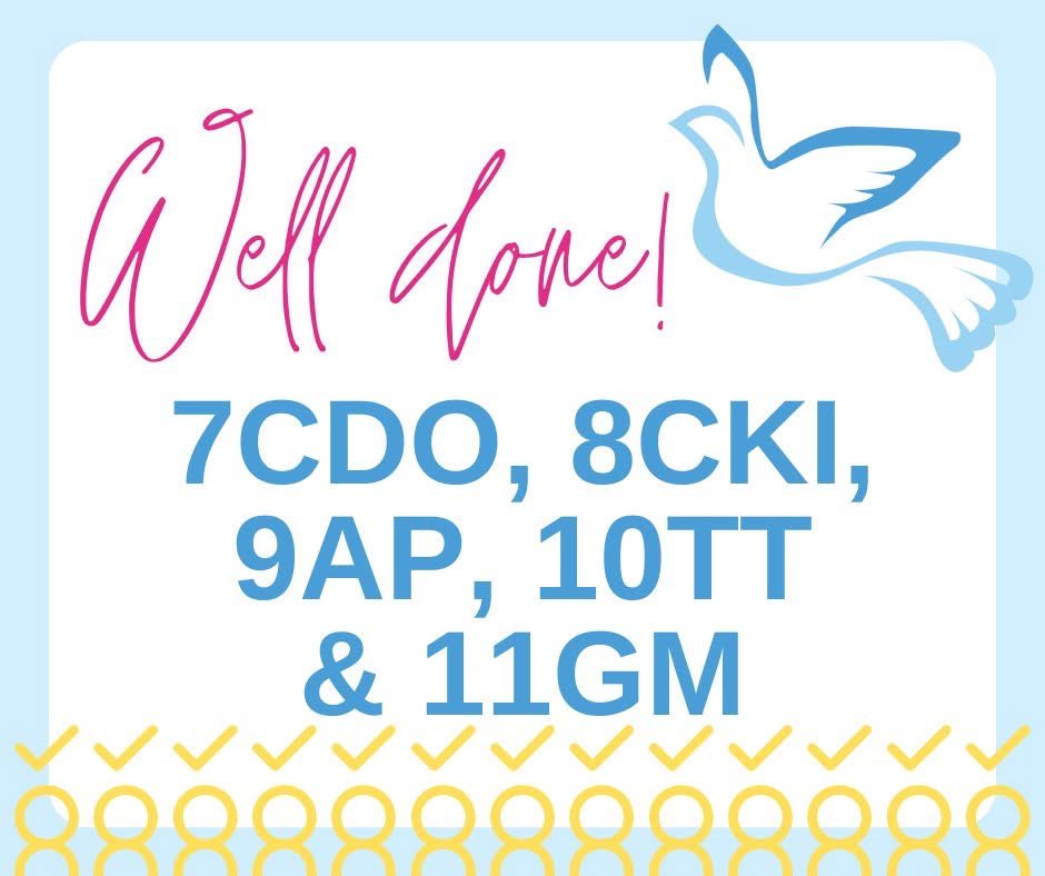 Congratulations to our forms of the week for the last week before the holidays. Enjoy your sweets and keep up the good work!  🎉 #AttendanceChallenge #ChallengeAccepted #WeAreBDAT #AllGodsChildren #Perseverance #Character #Hope