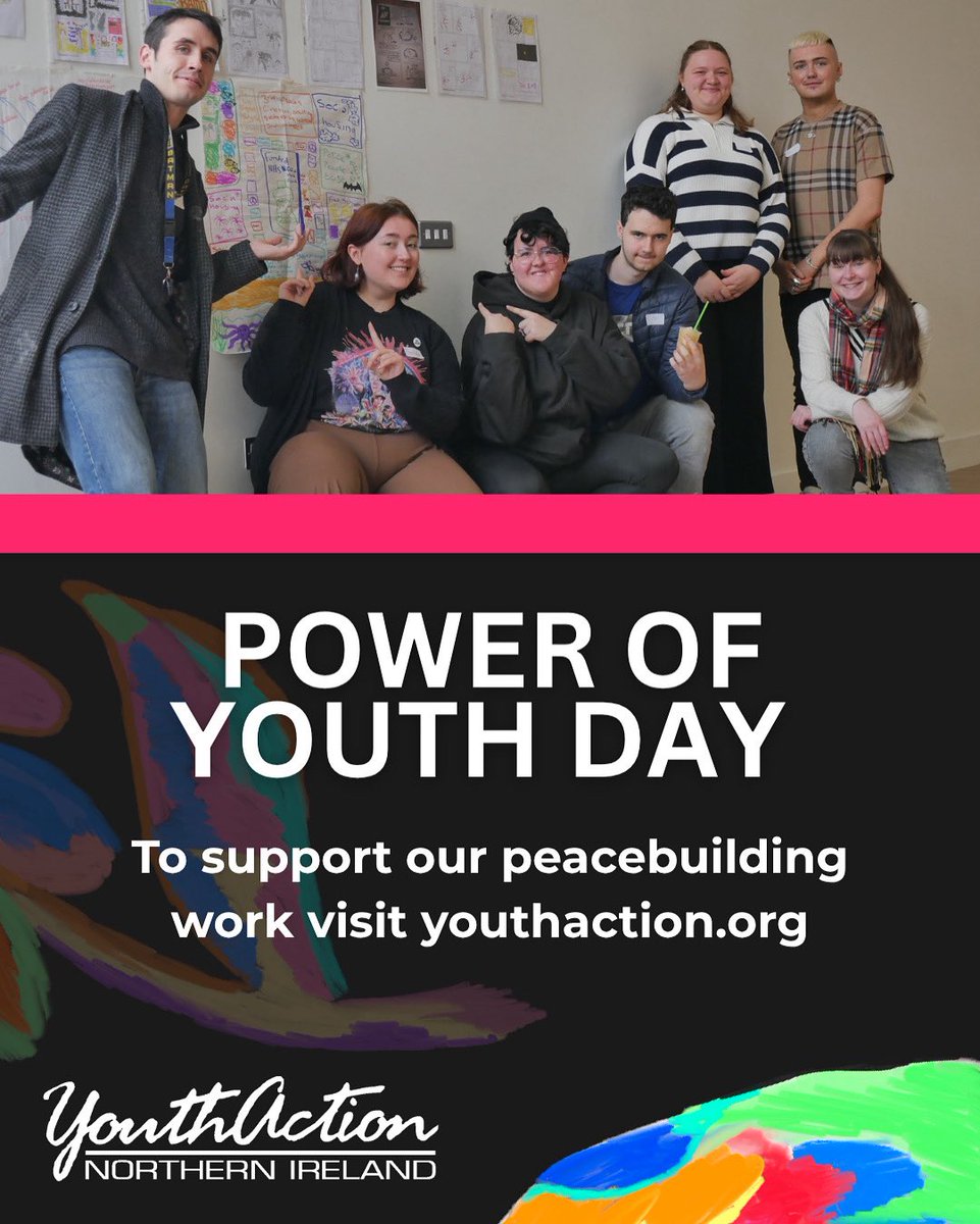 This #PowerOfYouthDay we’re highlighting our work on leadership, activism and peace building! 🕊️

👉To learn more and support our peace work visit youthaction.org