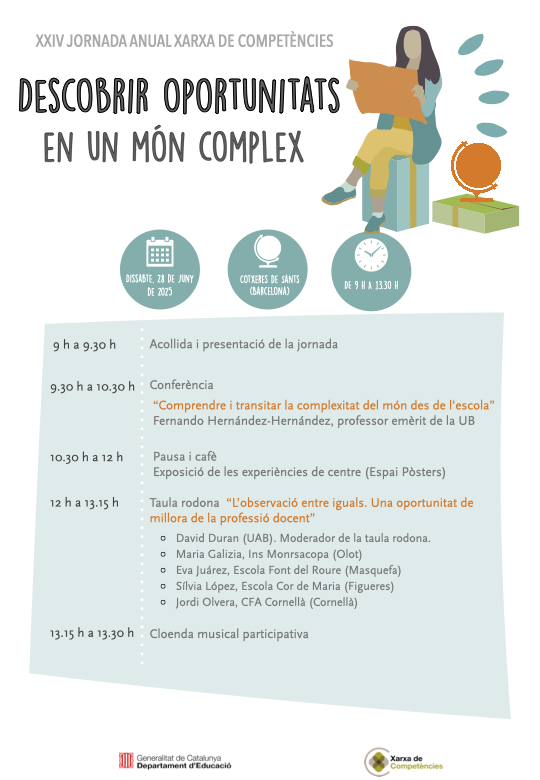Ja et pots inscriure a la Jornada de la Xarxa de Competències! aplicacions.gestioeducativa.gencat.cat/ords/pls/soloa…
Consulta el programa de la jornada al web: sites.google.com/xtec.cat/xxiv-…