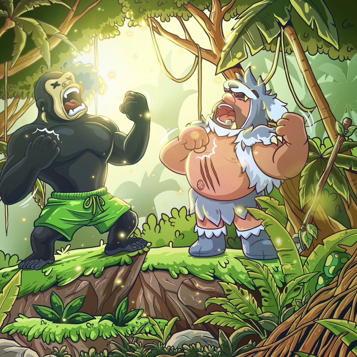 When it comes to MultiversX NFTs,

The king of the jungle isn’t a 🦁, 🐯, or 🐻 

No, the top dog is undeniably <a href="/EAPESCLUB/">EAPES</a>.

Relentless building and passion. Backed by the sickest APE art you’ve seen on ANY chain!

Soon expanding to Solana 👀 

Boogas X EAPES, together strong!