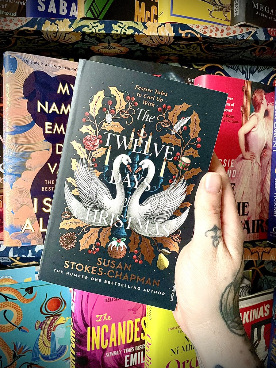 🕯️ She is STUNNING!!! 🕯️ 
🎄 A huge thank you to those beautiful lot at <a href="/harvillbooks/">Harvill</a> for this marvellous proof of #TheTwelveDaysofChristmas by my good friend Susan Stokes-Chapman! Just look at it! FLAWLESS!!! 🎄 
✨ Publishing September! ✨ 
#Gifted #Bookmail