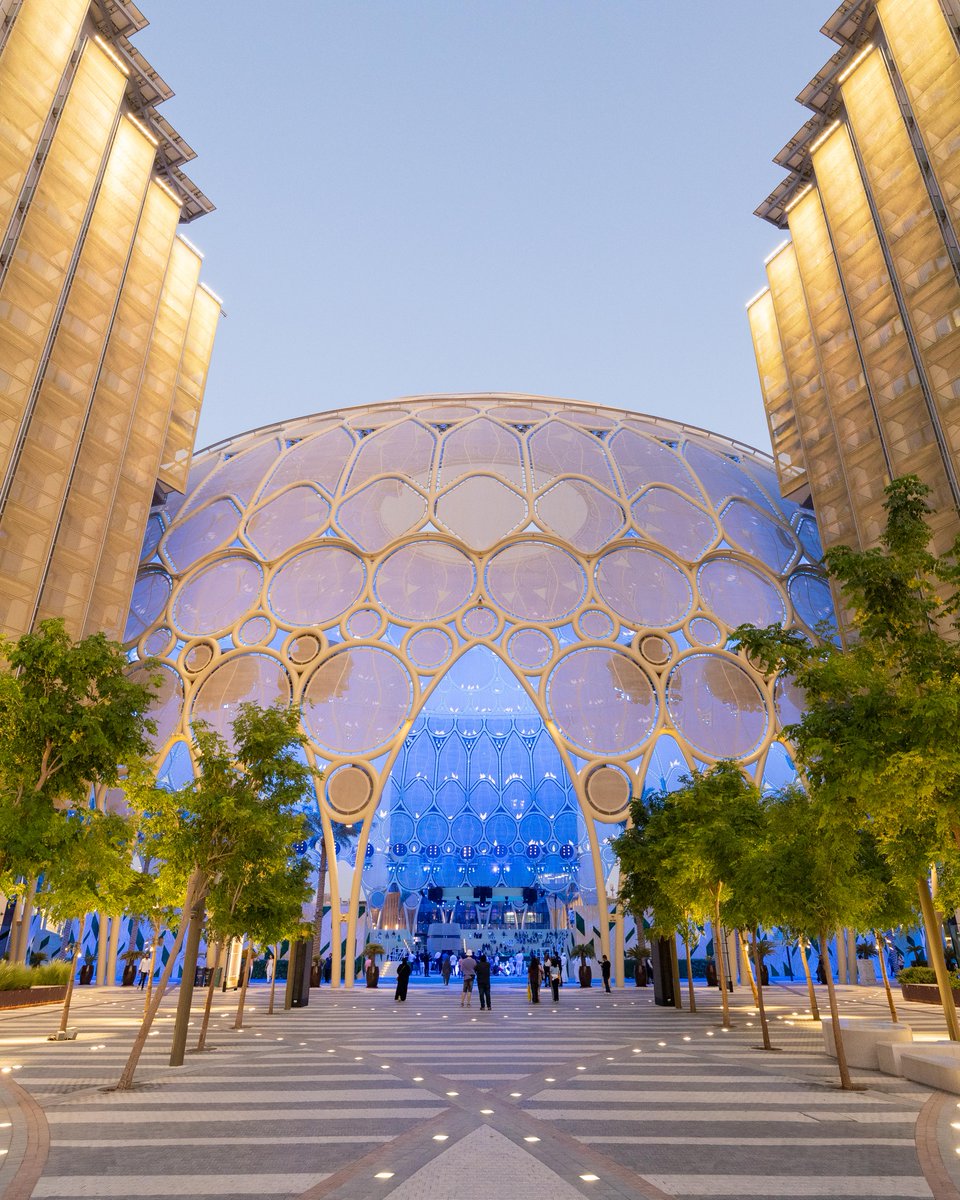 The city of tomorrow is already here ✨ Do you know what this stunning dome at Expo City Dubai is called? 📸 IG/expocitydubai #VisitDubai