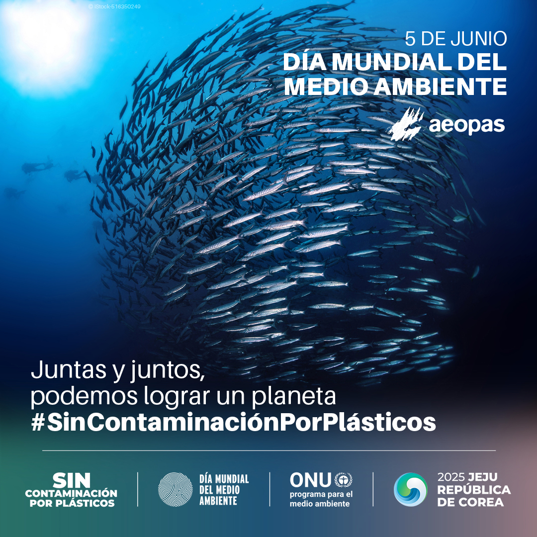 💧 Este #DíaMundialDelMedioAmbiente 🌿, en AEOPAS promovemos #ProGrifo 🚰: agua segura ✅, sin residuos 🗑️ y sin plásticos 🧴. Un gesto diario que suma sostenibilidad 🌍♻️
#SinContaminaciónPorPlásticos