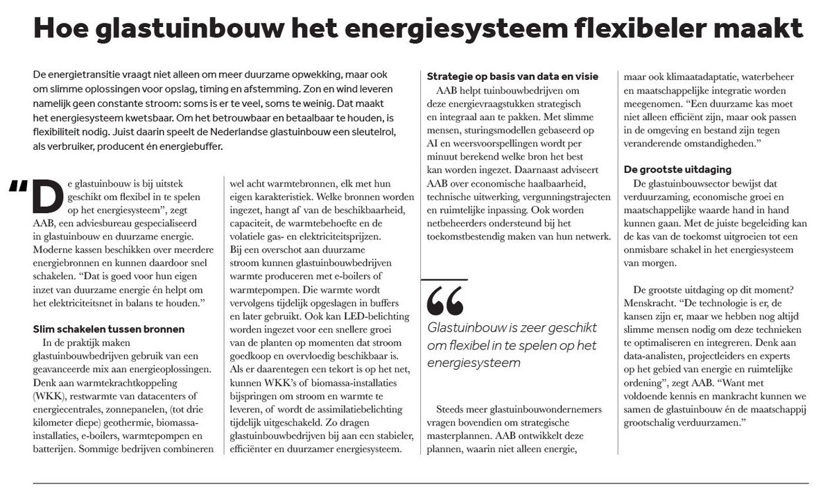 vooruitstrevend in het flexiber maken van het energiesysteem en duurzaamheid. Draag jij je steentje bij? 

#energie #duurzaam #ontwikkelingen #vacatures