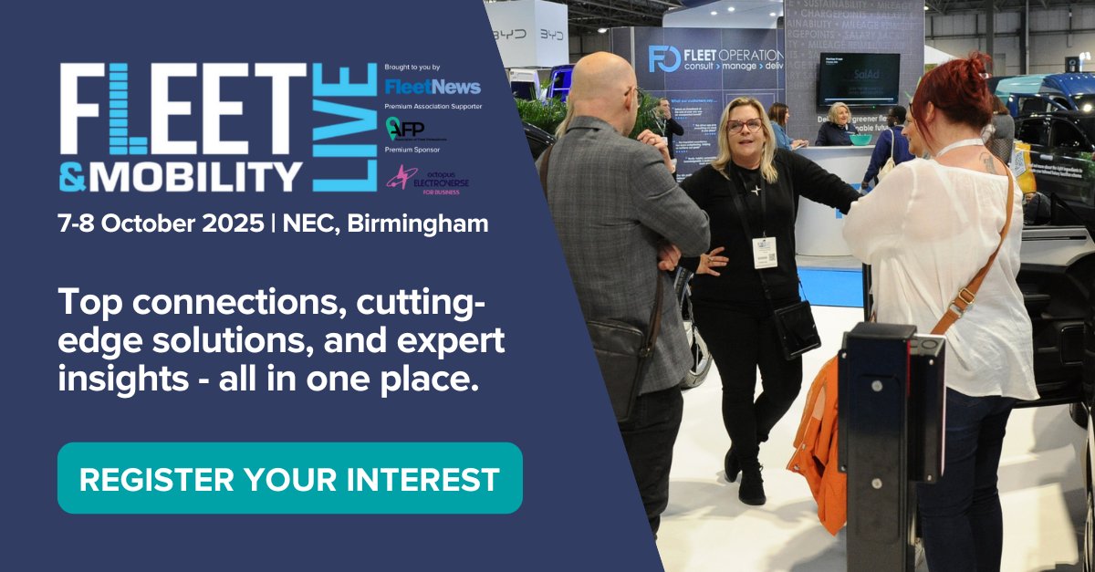 3 reasons to be at #FleetandMobilityLive2025:

🤝Network with leading fleet professionals
🔗Connect with leading new suppliers 
🎙️Hear from industry-leading experts and speakers

Register your interest today: ow.ly/lGMM50W1BTb
