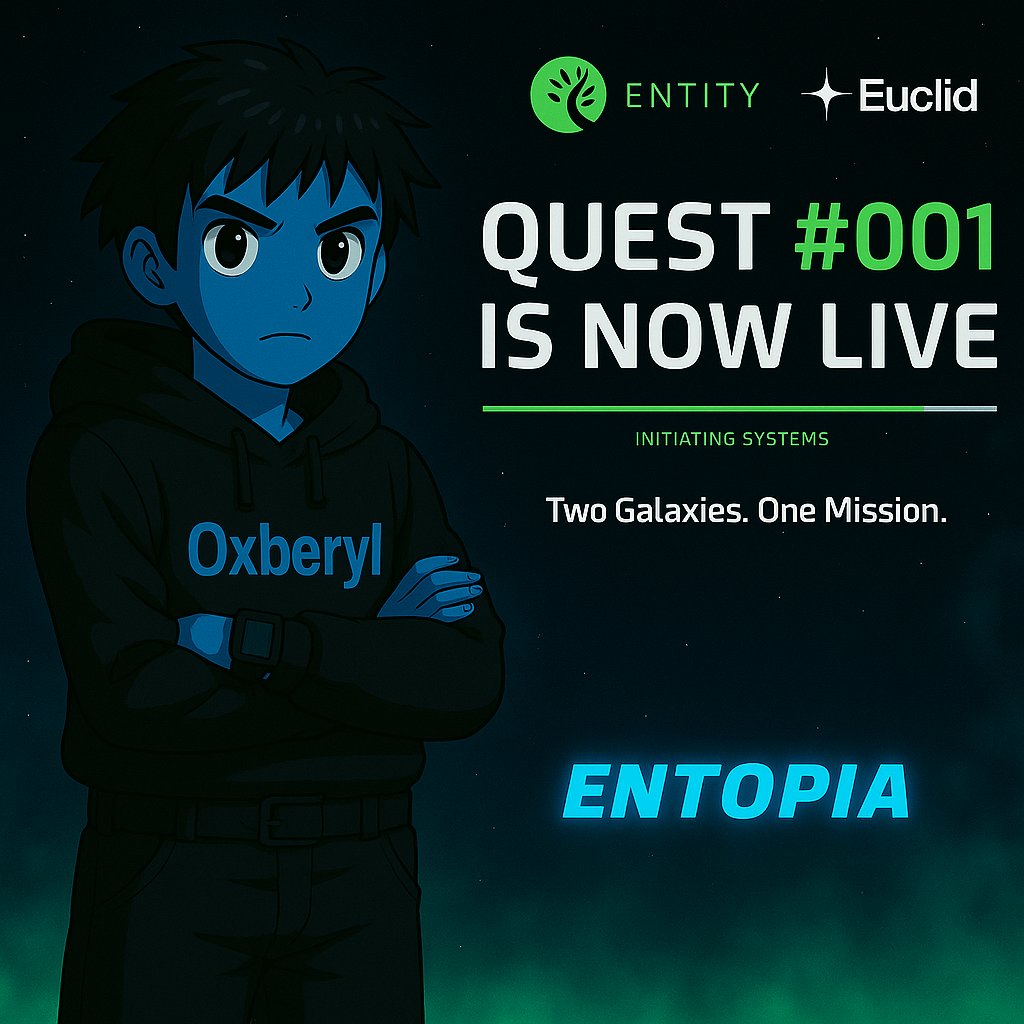 0xberyl.g ||「 🖐️ ✦ 🌏 」⚖️ (@0x_beryl) on Twitter photo Ready to Explore the New Entopia Quest?🚀
Guess what — the Space Race is heating up, and Planet Euclid is calling 🌌
🎮 Join the adventure:
First, you’ll need to land on Planet Euclid via the <a href="/EuclidProtocol/">Euclid Protocol</a>
Here’s your launch checklist:👇🏽
1. Connect your wallet and mint your Ready to Explore the New Entopia Quest?🚀
Guess what — the Space Race is heating up, and Planet Euclid is calling 🌌
🎮 Join the adventure:
First, you’ll need to land on Planet Euclid via the <a href="/EuclidProtocol/">Euclid Protocol</a>
Here’s your launch checklist:👇🏽
1. Connect your wallet and mint your