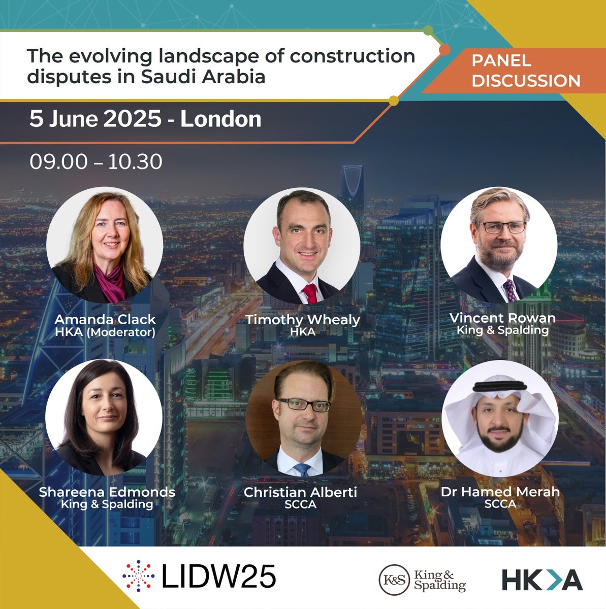 HKA (@hkaglobal) on Twitter photo Join HKA, <a href="/kslaw/">King & Spalding</a> and Saudi Centre for Commercial Arbitration, as we co-host a <a href="/LIDW_/">LIDW</a> panel event discussing ‘The evolving landscape of construction disputes in Saudi Arabia.’ <a href="/amanda_clack/">Amanda Clack (She/Her)</a> looks forward to moderating the session.
Book your spot: eu1.hubs.ly/H0kG1GP0
#LIDW25 Join HKA, <a href="/kslaw/">King & Spalding</a> and Saudi Centre for Commercial Arbitration, as we co-host a <a href="/LIDW_/">LIDW</a> panel event discussing ‘The evolving landscape of construction disputes in Saudi Arabia.’ <a href="/amanda_clack/">Amanda Clack (She/Her)</a> looks forward to moderating the session.
Book your spot: eu1.hubs.ly/H0kG1GP0
#LIDW25