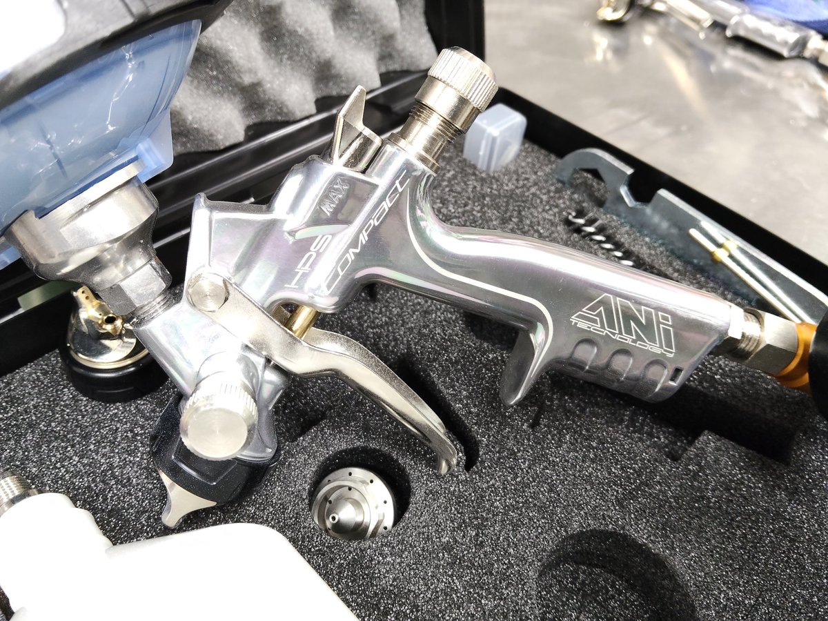 ANi Compact is now available in 1.8 for primer, one of the great things about these little guns is they use such a small amount of air, I hear they'll operate fine on a 25L compressor, so now they're available in 1.0-1.2-1.3 &amp; 1.8 for primer, capable of anything.