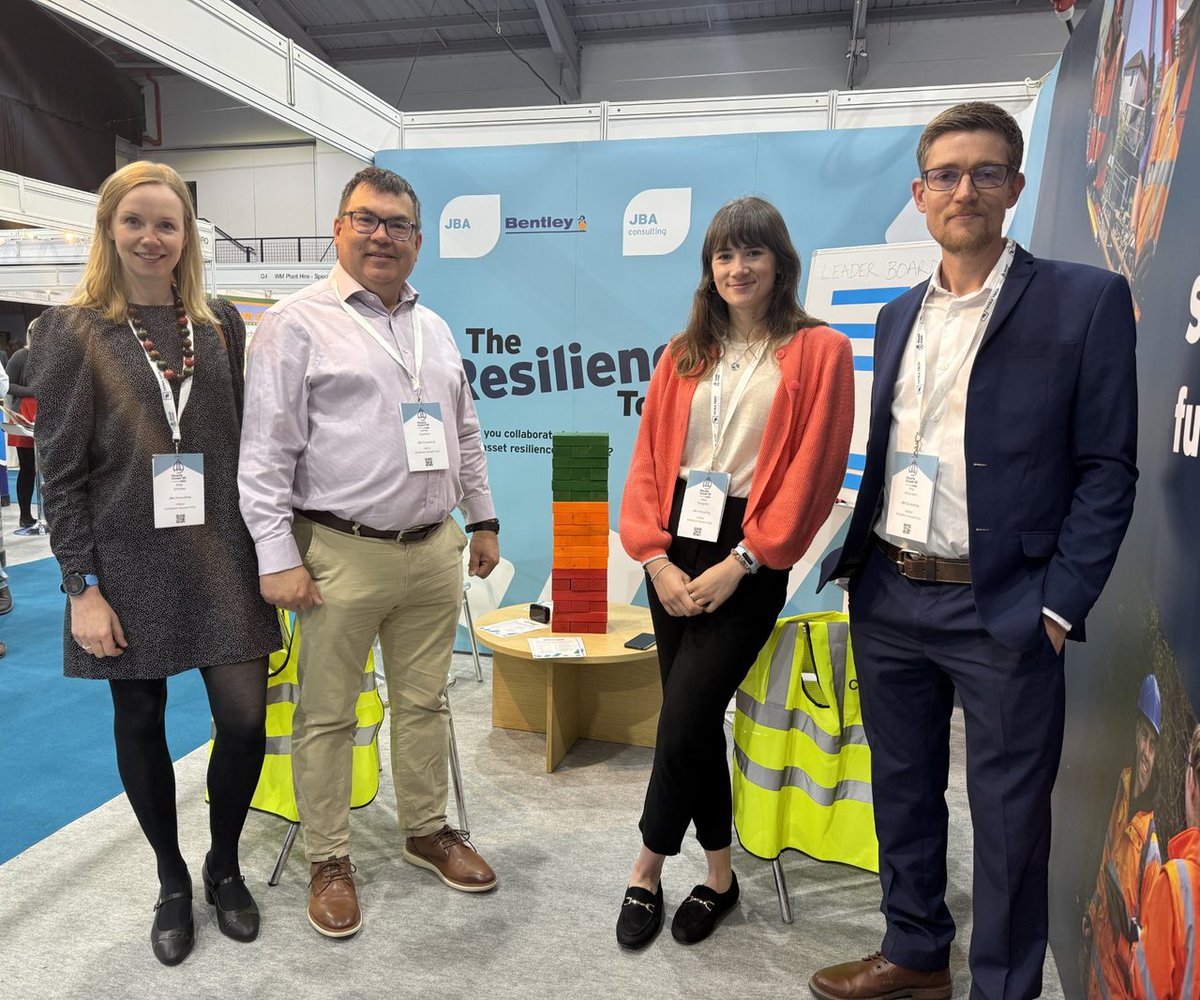 The doors for #FloodandCoast25 are officially open! Come and visit us at stand E7 to speak to our team about all things #Climate #Resilience, and to take on our one-of-a-kind asset resilience challenge - The Resilience Tower. #FC2025 #ClimateChange #FloodResilience