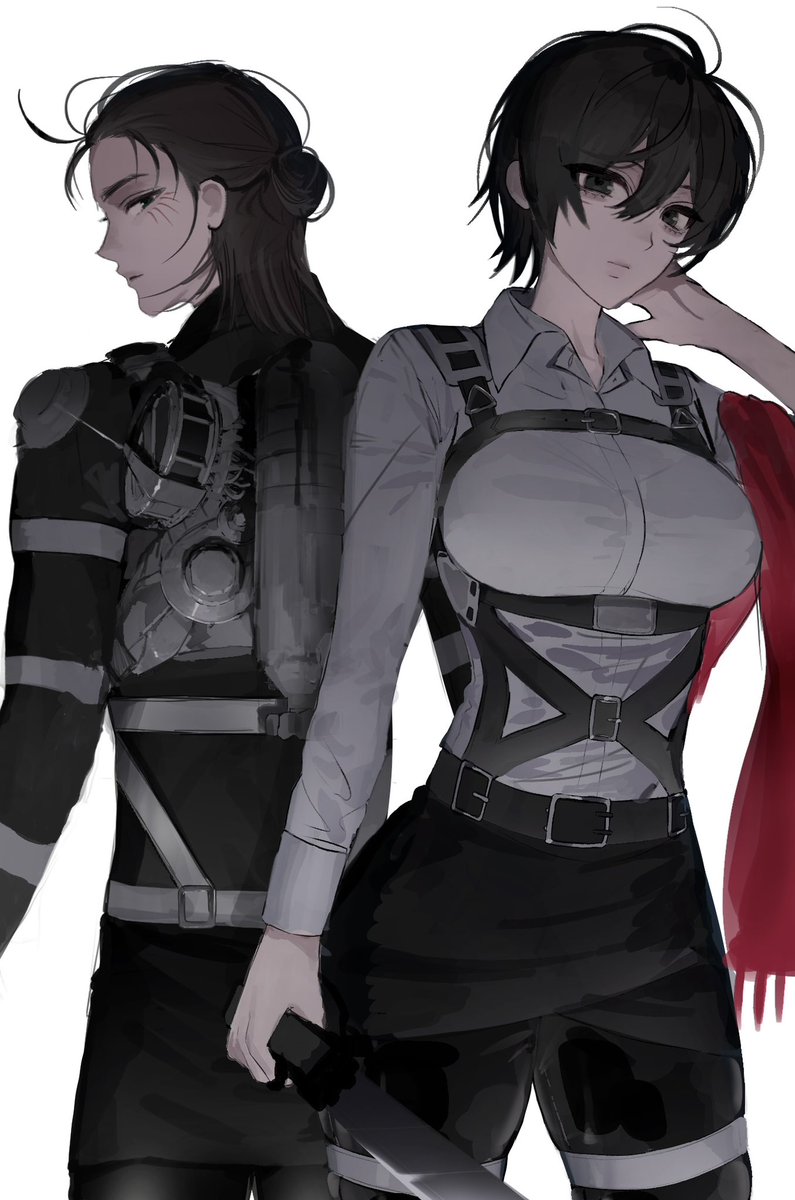 gomamorii's tweet image. #aot