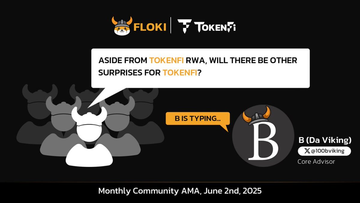TokenFi (@tokenfi) on Twitter photo During our most recent monthly community AMA, a community member asked if there will be other surprises for TokenFi.
Our Core Advisor, B (<a href="/100bviking/">B (Da Viking)</a>), provided the following response:
---
We indeed had a few positive surprises for TokenFi in May: the launch of the During our most recent monthly community AMA, a community member asked if there will be other surprises for TokenFi.
Our Core Advisor, B (<a href="/100bviking/">B (Da Viking)</a>), provided the following response:
---
We indeed had a few positive surprises for TokenFi in May: the launch of the