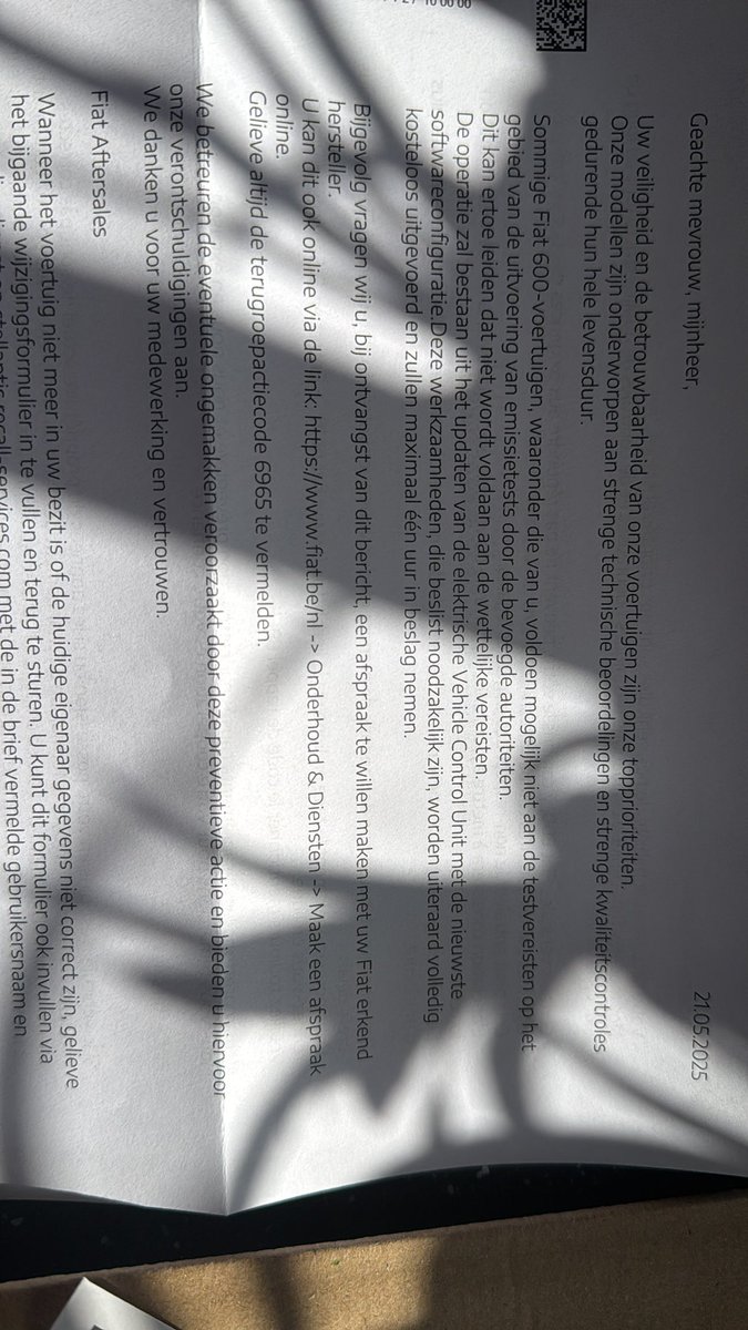 Wtf <a href="/Stellantis/">Stellantis</a> our fiat 600e is recalled because the emission tests are not right? It’s an EV???