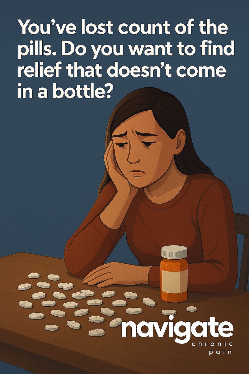 Navigate Chronic Pain (@navigatechronic) on Twitter photo Beyond Pills
👉 “Medication has a vital role  but so does real, quality support. Do you want to explore relief that doesn't come in a bottle?
#chronicpain #EDS #hEDS #navigatechronicpain Beyond Pills
👉 “Medication has a vital role  but so does real, quality support. Do you want to explore relief that doesn't come in a bottle?
#chronicpain #EDS #hEDS #navigatechronicpain