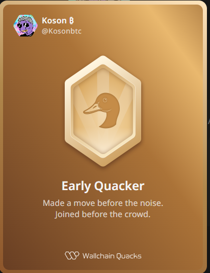 My mindshare on <a href="/wallchain_xyz/">Wallchain Quacks</a> is rise slowly but surly i think is one of the best time to start the InfoFi experiment now
First of all , twitter has an insane start with this 
Second one you will be early on them .
Comment  I wanna quack , let’s go
Quack me more !