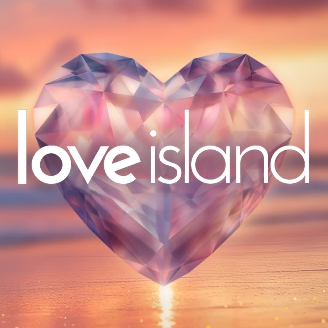 Love Island reveals a new logo for the new series, starting next Monday.  #LoveIsland, image size:1080x1080