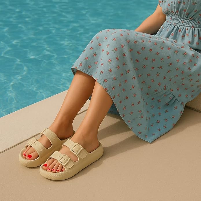 Awesome0403's tweet image. ☁️ Trending Now: These Cloud Slides Are a Global Comfort Craze! 👣
🛒 Shop Now 👉 amzn.to/4jHx4c8
📖 Full Review 👉 gtstores1.shop/2025/06/walk-o…

#CloudSlides #Cushionaire #WomensFashion #ComfortWear #EverydayStyle  
#SummerEssentials #TravelShoes #ComfySlides #TrendingNow