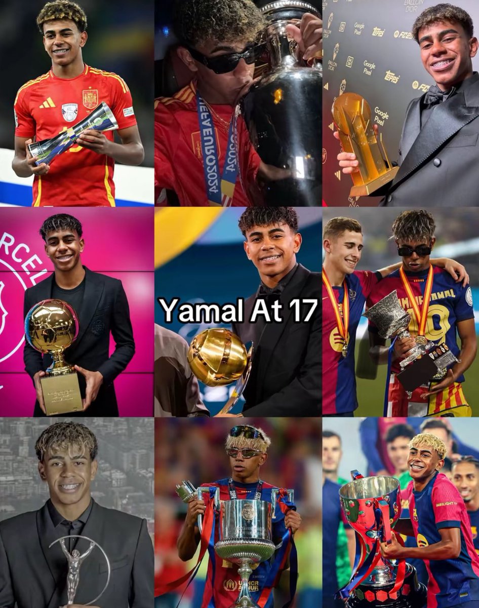 Nobody was this good as Yamal at 17