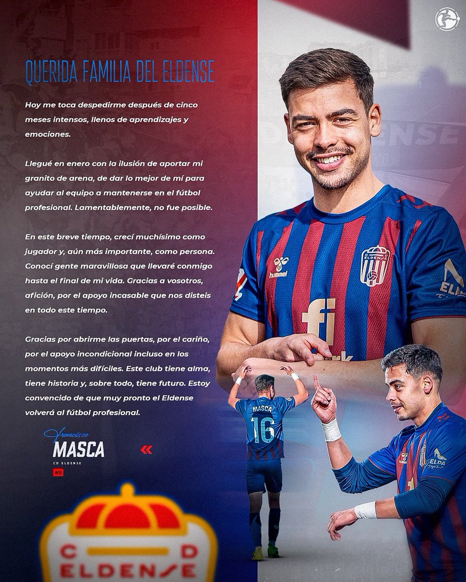 Gracias <a href="/CD_Eldense/">CD Eldense SAD</a> ❤️💙