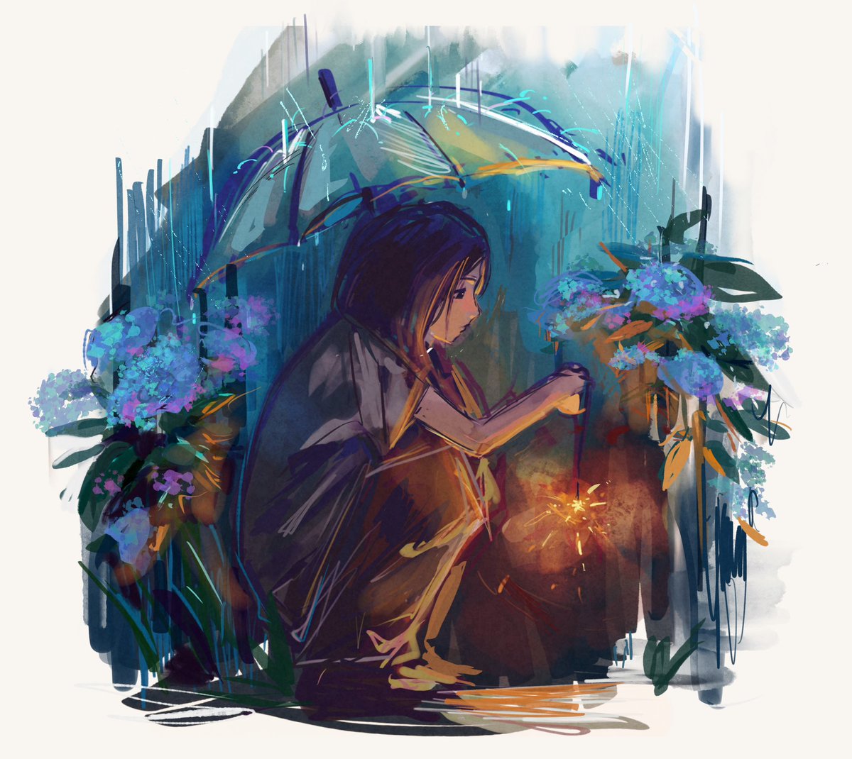 #初夏の創作クラスタフォロー祭
#絵描きさんと繋がりたい 
おきにたちよければ見てってくらさい