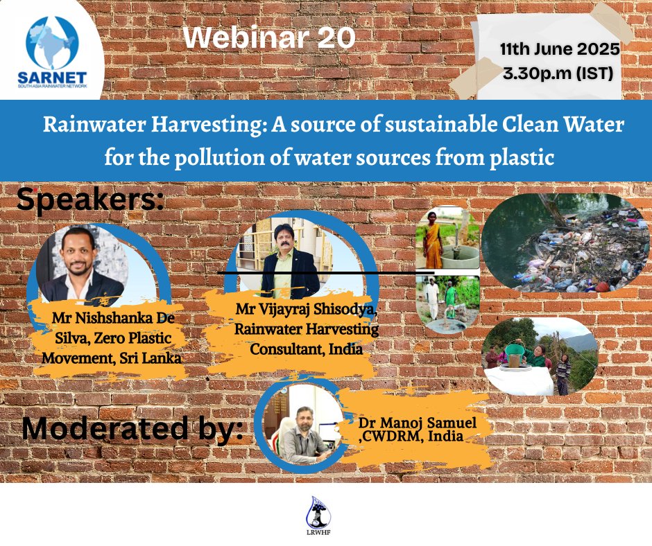 31 Studies confirm microplastics are contained in tap water worldwide. Another study estimates that consuming only tap water adds around 4,000 microplastic particles annually into our bodies(Food and Water Watch.org).
Join the webinar: forms.gle/Myn3UsQMx7v6qr…