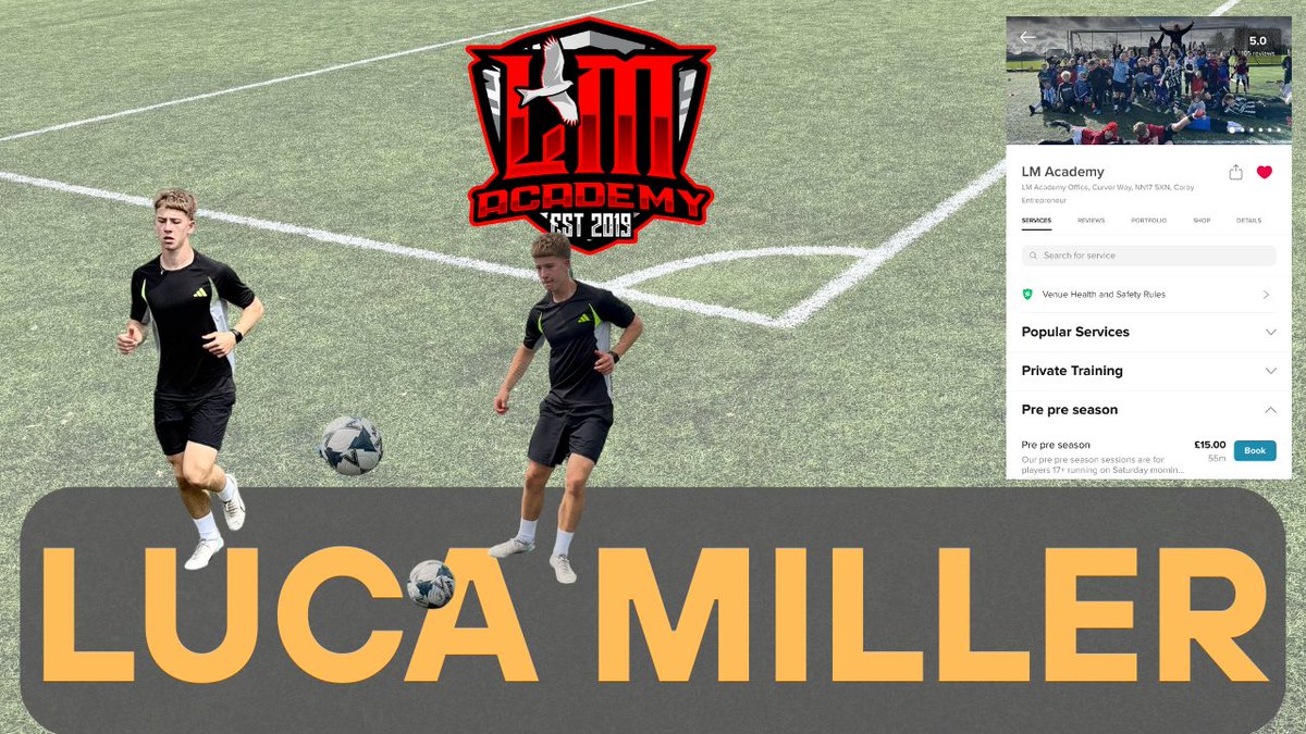 LM Academy (@lm_academy19) on Twitter photo FULL 1on1 training session with <a href="/lucamiller27/">Luca Miller</a> is on YouTube NOW!
youtu.be/a1O6p8NNtVQ?si⦠FULL 1on1 training session with <a href="/lucamiller27/">Luca Miller</a> is on YouTube NOW!
youtu.be/a1O6p8NNtVQ?siβ¦