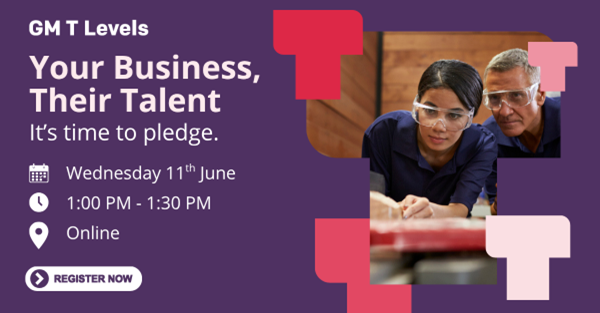 Manufacturing employers: want to grow your talent pipeline?

Join a webinar on how T Levels can bring fresh skills into your business. Hear from industry leaders &amp; Hub advisors.

🔗 Register: bit.ly/43kXVpp
#TLevels #FutureWorkforce