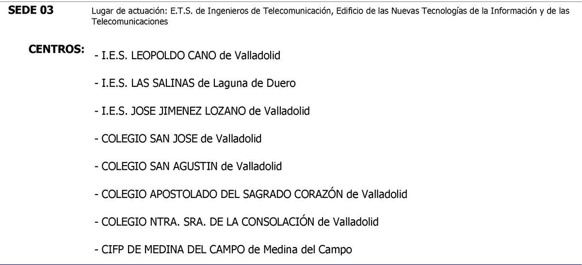 En <a href="/ETSIT_UVa/">ETSIT_UVa</a> sede 03 de #PAUCyL recibimos a los estudiantes de 2º de bachillerato de varios centros en su último paso antes dar el salto a la Universidad. Estamos encantados de recibiros ahora y en el próximo futuro como universitarios #PAU #PAU2025