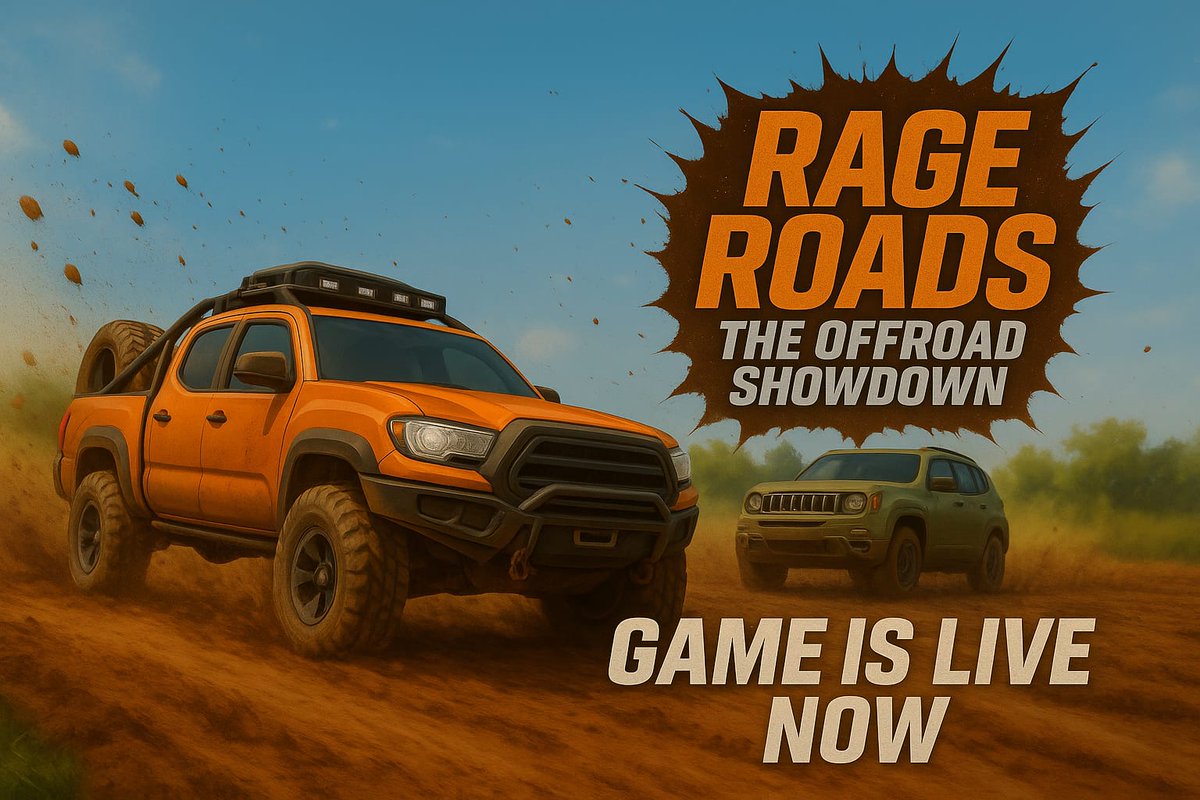 Kult Games (@_kultgames) on Twitter photo ๐จ Rage Roads V1.0 is now LIVE on <a href="/sophon/">sophon</a>
๐ป Only Sophon Riderโs Pass minters can enter the arena <a href="/MetaMask/">MetaMask.eth ๐ฆ</a>
๐ฎ Play now: rageroads.xyz
๐๏ธ Mint your Exclusive pass <a href="/Mintify/">Mintify</a> :
๐ mintify.xyz/launchpad/sophโฆ
Drift. Dirt. Danger. Let the off-road chaos begin!
โ๏ธGame live. ๐จ Rage Roads V1.0 is now LIVE on <a href="/sophon/">sophon</a>
๐ป Only Sophon Riderโs Pass minters can enter the arena <a href="/MetaMask/">MetaMask.eth ๐ฆ</a>
๐ฎ Play now: rageroads.xyz
๐๏ธ Mint your Exclusive pass <a href="/Mintify/">Mintify</a> :
๐ mintify.xyz/launchpad/sophโฆ
Drift. Dirt. Danger. Let the off-road chaos begin!
โ๏ธGame live.